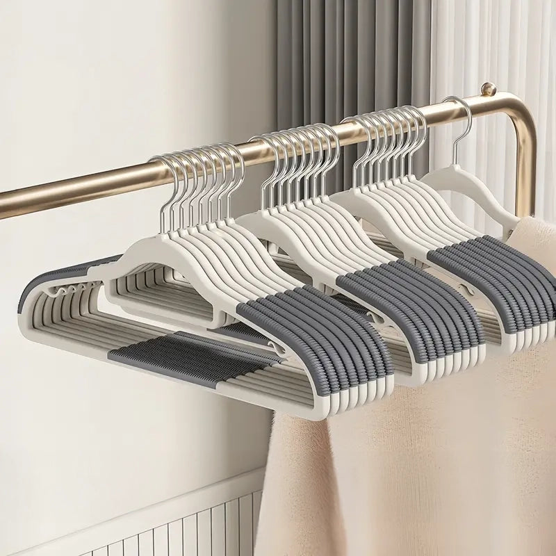 20-Pieces: Slip Traceless Clothes Racks, Sturdy Heavy Duty Coat Durable Hangers Cheapest