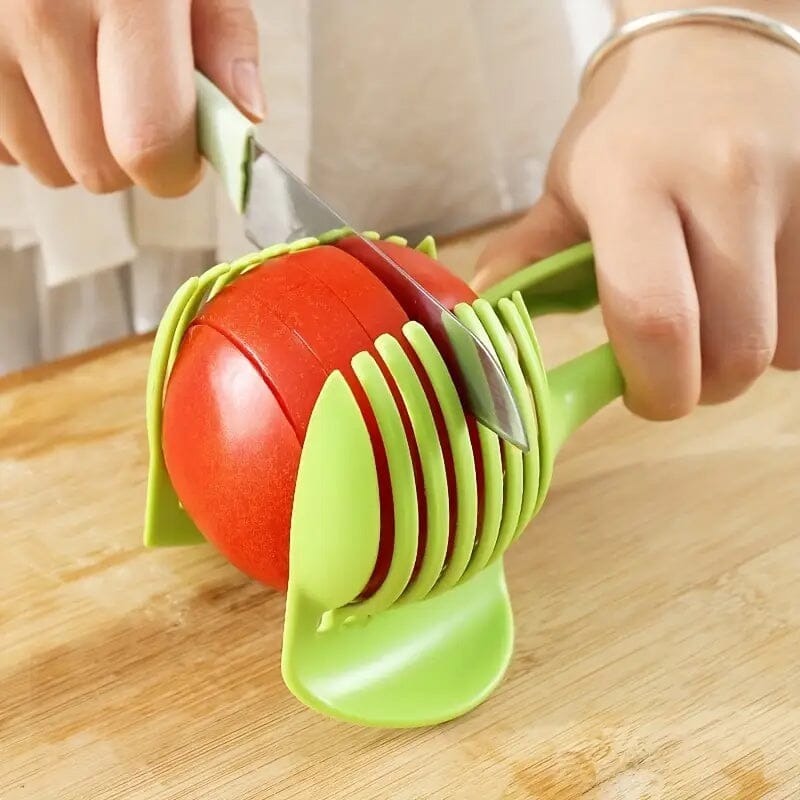 Tomato Slicer Round Fruit Tongs Free Shipping Deals