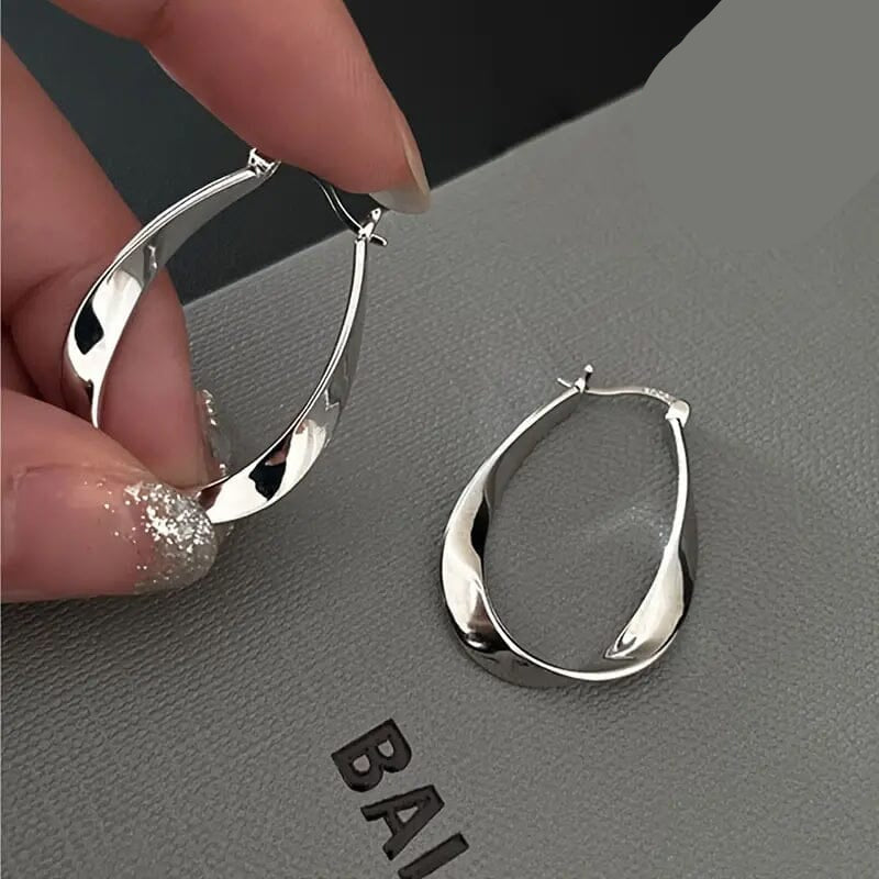 925 Silver Hypoallergenic Elegant Retro Style Earrings Cheap Explore