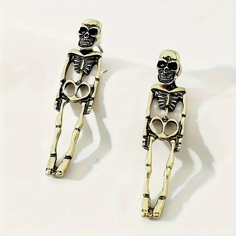 Skeleton Design Dangle Earrings 2025 Sale Online