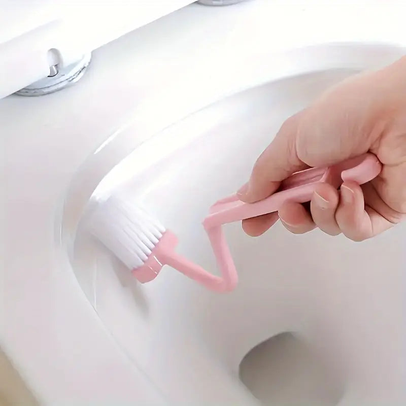 Curved Handle Function Cleaning Toilet Gap Brush Free Shipping Cheap