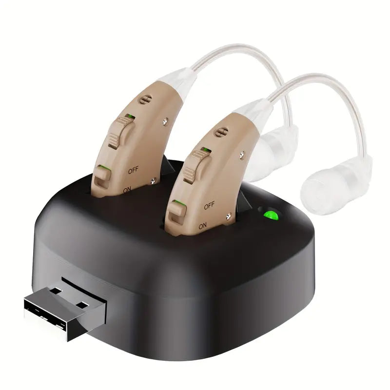 True Hearing Aids (Not Amplifier) for Seniors Rechargeable with Charging Dock Discount Tumblr