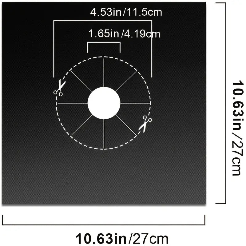 4-Pack: Gas Stove Burner Covers - Reusable Non-Stick PVC Stovetop Protector Liners Cheap Sale With Credit Card