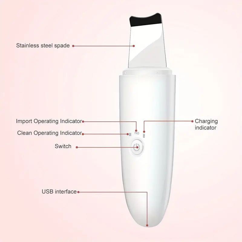 Facial Blackhead Removal Pore Cleaning Skin Scraper Tool Outlet For Sale