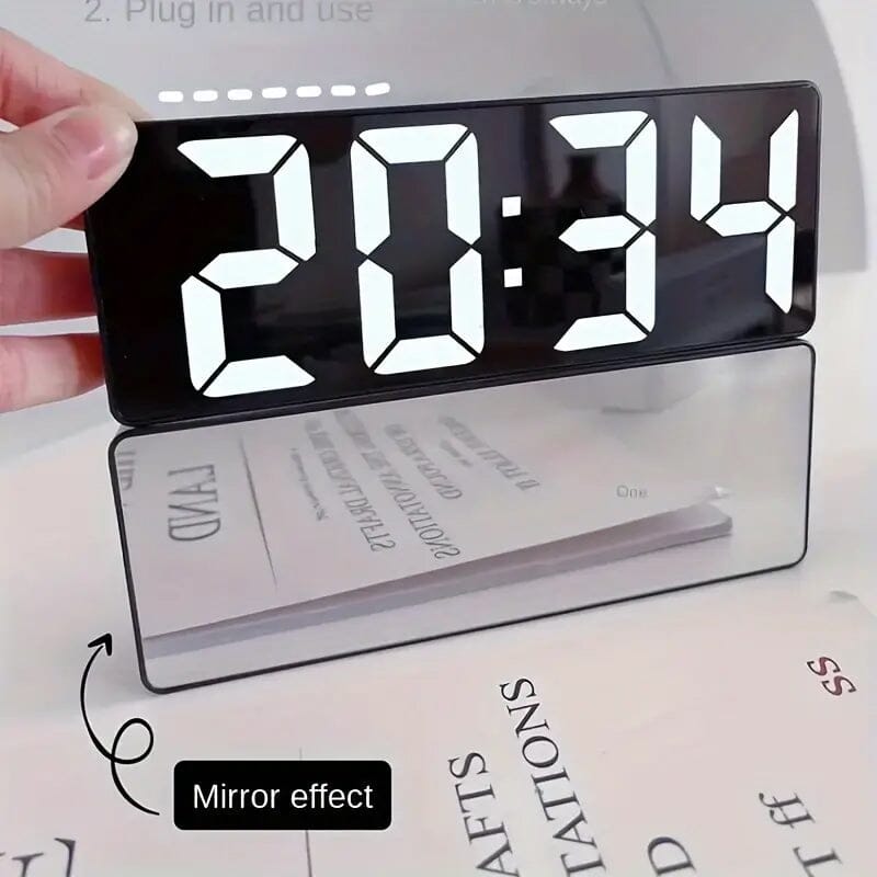 LED Digital Alarm Clock with Dual Alarms, Voice Control and more Online Online Clearance