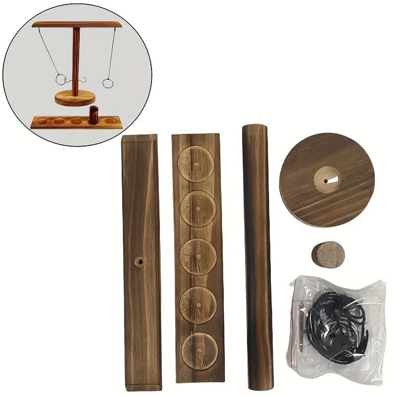 Ultimate Wooden Ring Toss Hook and Ring Indoor Combat Game Cheap Sale 2025