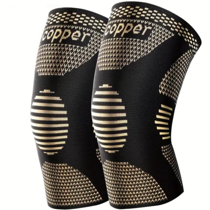 2-Pack: Copper Compression Knee Brace Clearance Exclusive