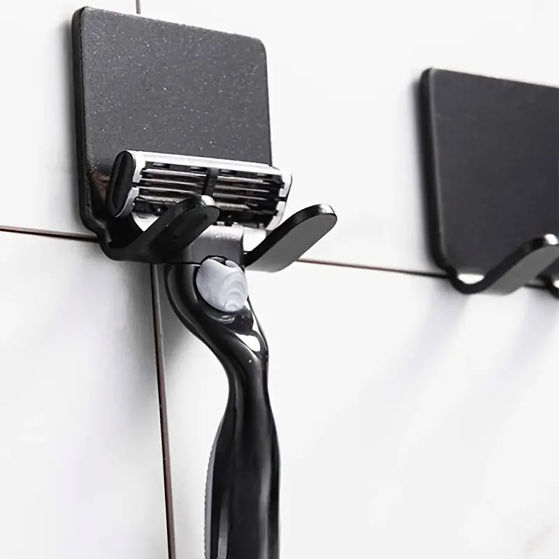 4-Pack: Men's Storage Hook for Bathroom Razor Shaver or Wall Kitchen Use Free Shipping 2025 New