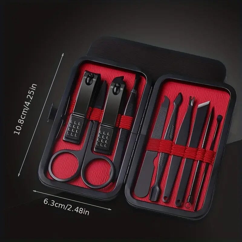 10-Piece Set: Ultra Sharp and Sturdy Nail Clippers Kit Marketable Cheap Pice