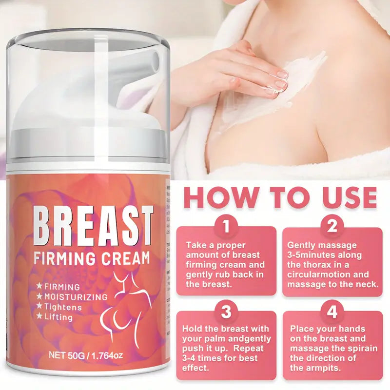 50g Breast Firming Cream with Jojoba Oil, Vitamin E, and Honey Discount Hot Sale