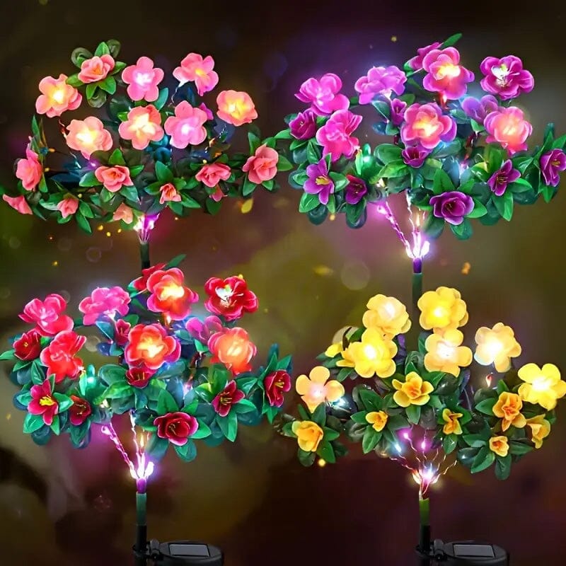 Solar-Powered Camellia Tree Lights Clearance Fast Delivery