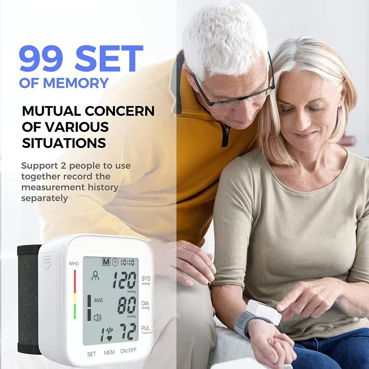 Blood Pressure Monitor Digital Wrist Blood Pressure Machine Automatic Cuff BP Detector Factory Outlet Cheap Online