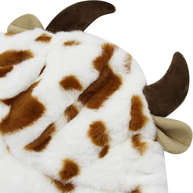 Cute Cow Print Fuzzy Bucket Hat Good Selling Cheap Pice