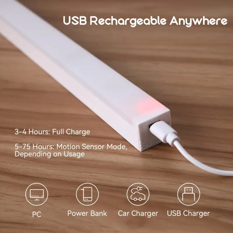 2-Pack: Wireless Motion Sensor 12 LED Light Strip Outlet Purchase
