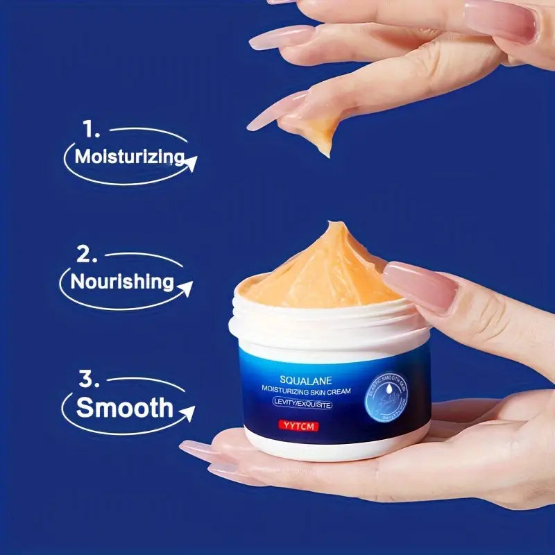 Squalane Moisturizing Skin Cream for Dry, Cracked Feet and Hands Free Shipping Purchase