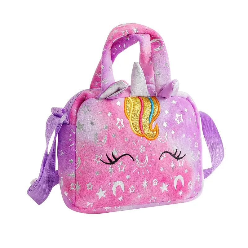 Unicorn Corduroy Shoulder Bag for Girls Cheap Pice Buy Discount