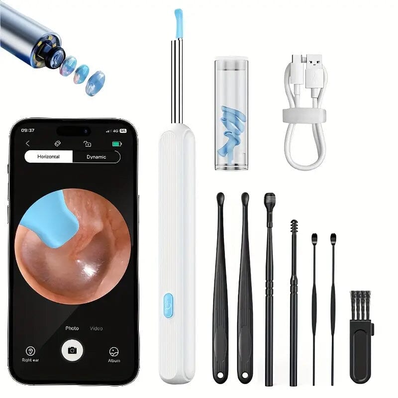 Ear Wax Removal Kit with Camera, Light and 6 Ear Spoons Sale Best Sale