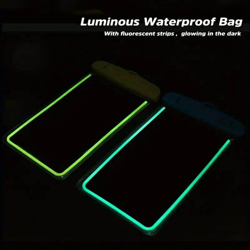 Transparent Luminous Phone Dry Bag Cheap Visa Payment