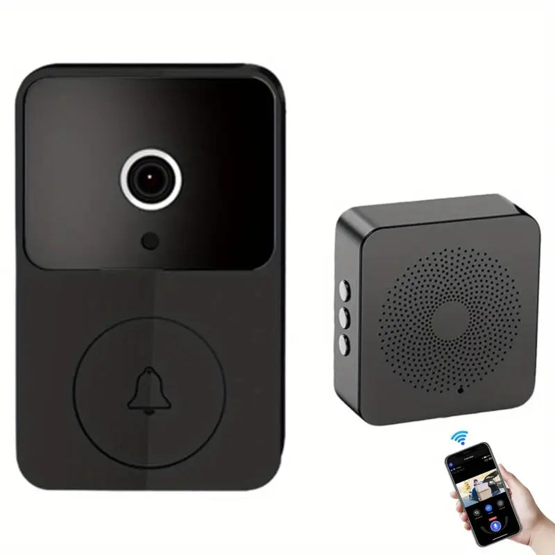 1080P WiFi Smart Video Doorbell with HD Night Vision, Two-Way Audio with App Control For Sale 2025