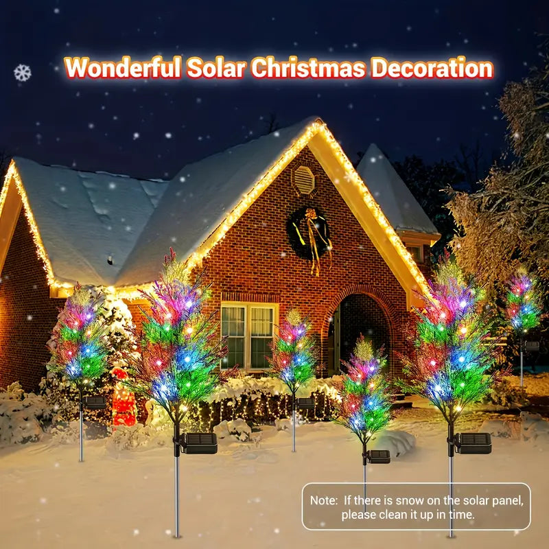 Christmas Solar Lawn Lamp, Garden Solar Light Tree Outlet Buy