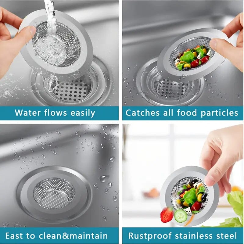 2-Pack: Stainless Steel Kitchen Sink Strainer 2025 New Cheap Online