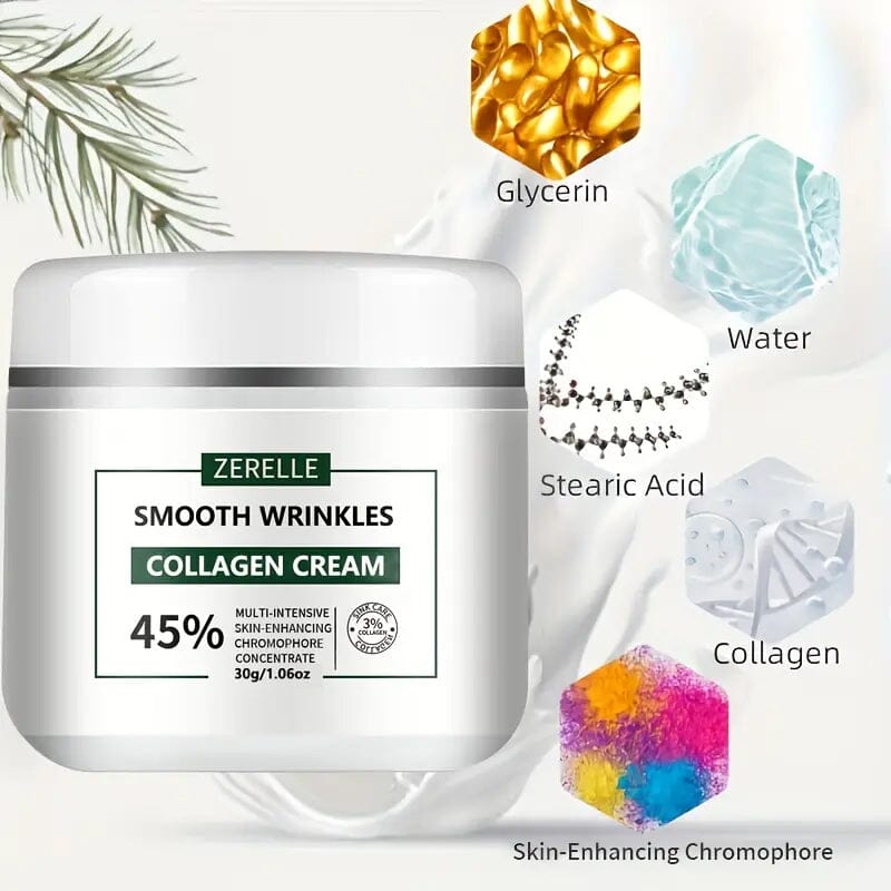 Zerelle Collagen Cream for Smooth Wrinkles 30g Cheap Outlet Locations