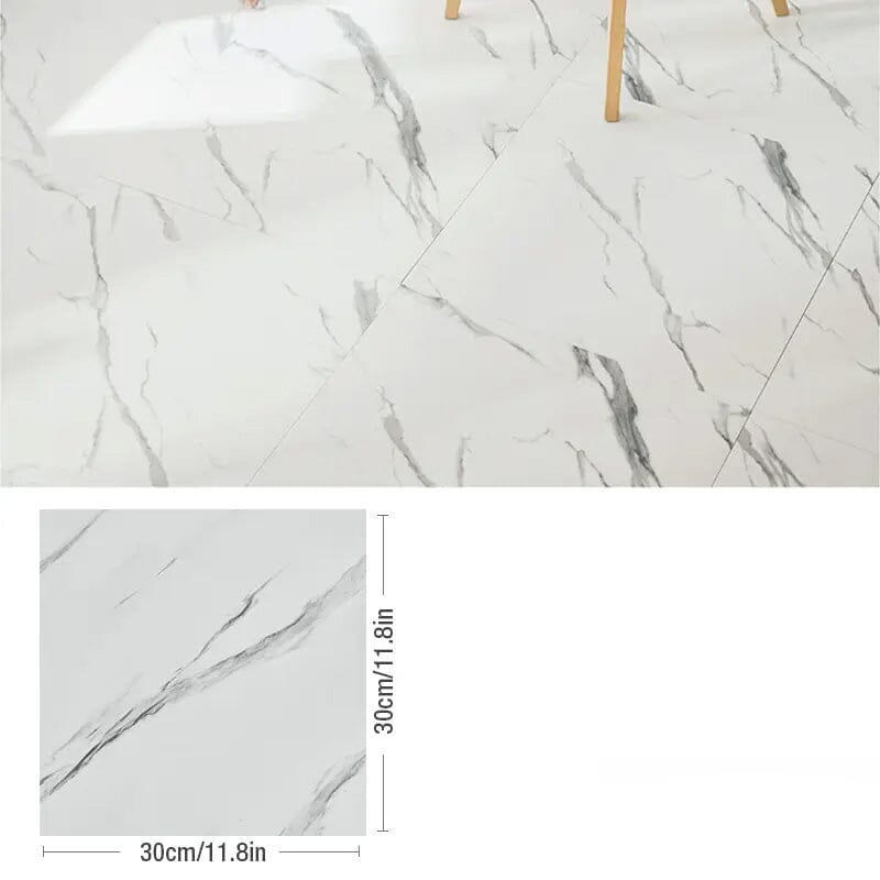 Simulated Thick Marble Tile Floor Self-adhesive Sticker Sale With Mastercard