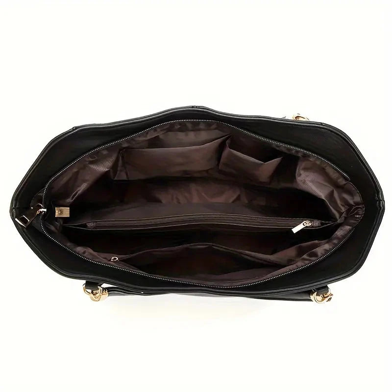 Luxurious Large Capacity Satchel Bag Stylish Top-Handle Design With Pendant Cheap Pice Free Shipping