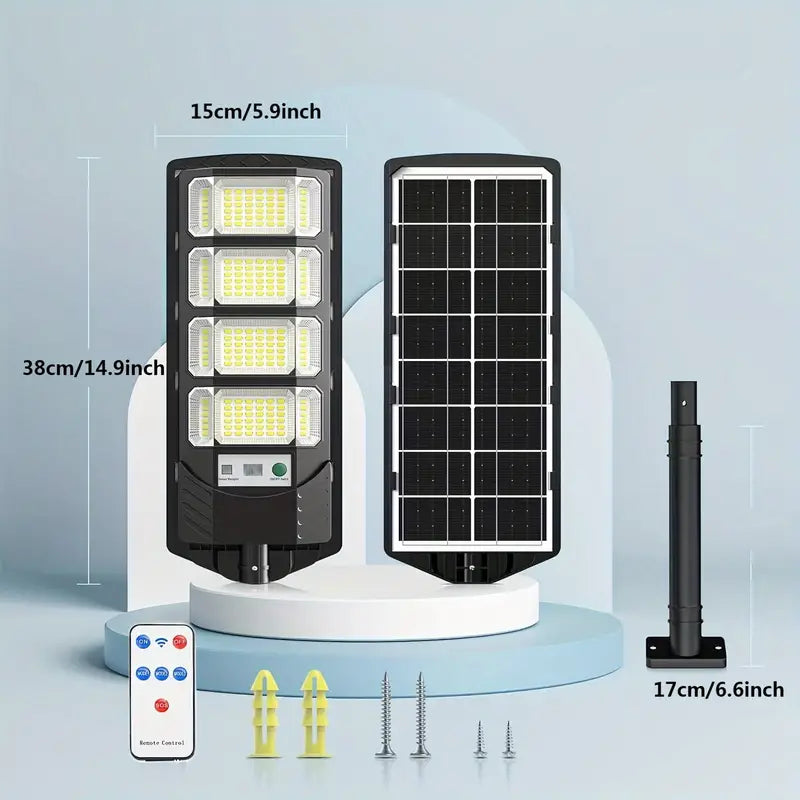 Bright Solar Street Light with Wide Angle Motion Sensor and Remote Control Best Pices For Sale