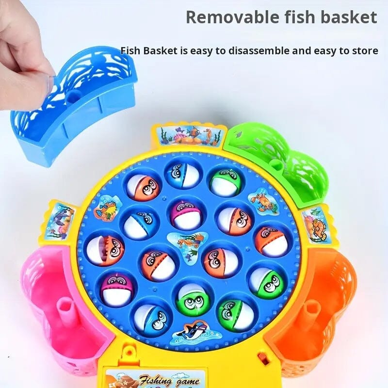 Electric Music Spinning Fishing Disc Toy Set Sale Geniue Stockist