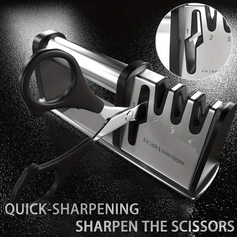 Professional 4-Stage Knife Sharpener Tool Clearance Geniue Stockist