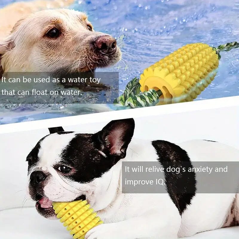 Puppy Dog Teeth Chew Squeaky Interactive Corn Toy Discount Brand New Unisex