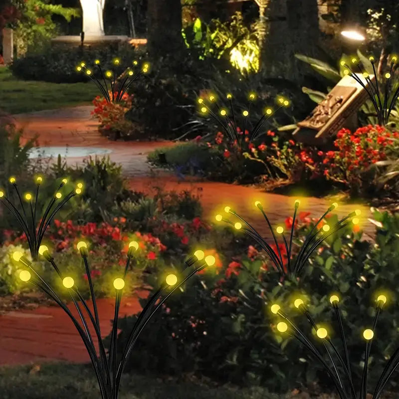 8 LED Solar Firefly Hanging Solar Lights Official Sale Online