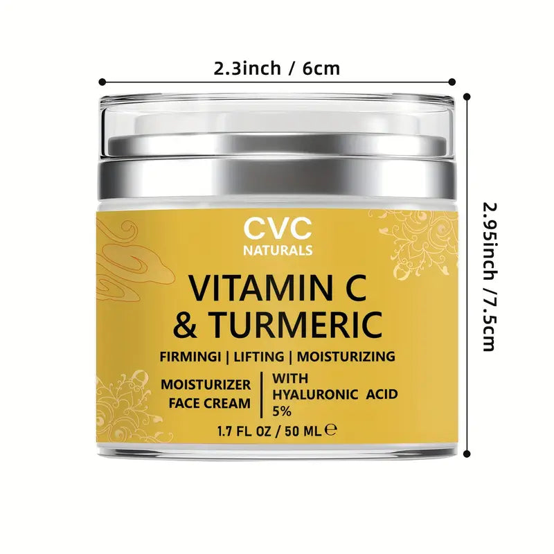 CVC Naturals Turmeric-Collagen Cream - Deeply Hydrating and Nourishing High Quality For Sale