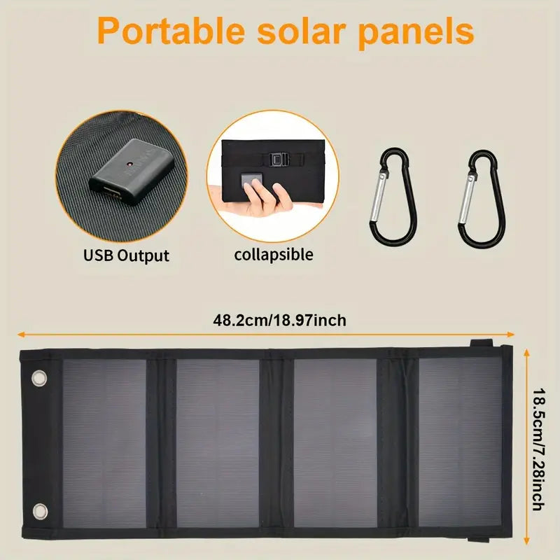 Portable USB Foldable Solar Panels Outlet Hot Sale