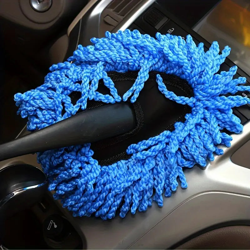 Microfiber Car Duster with Plastic Handle - Interior Cleaning Brush Compact Detailing Brush Tool for Vehicle Maintenance Clearance Cheapest Pice