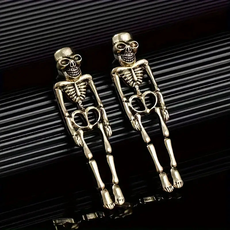 Skeleton Design Dangle Earrings 2025 Sale Online