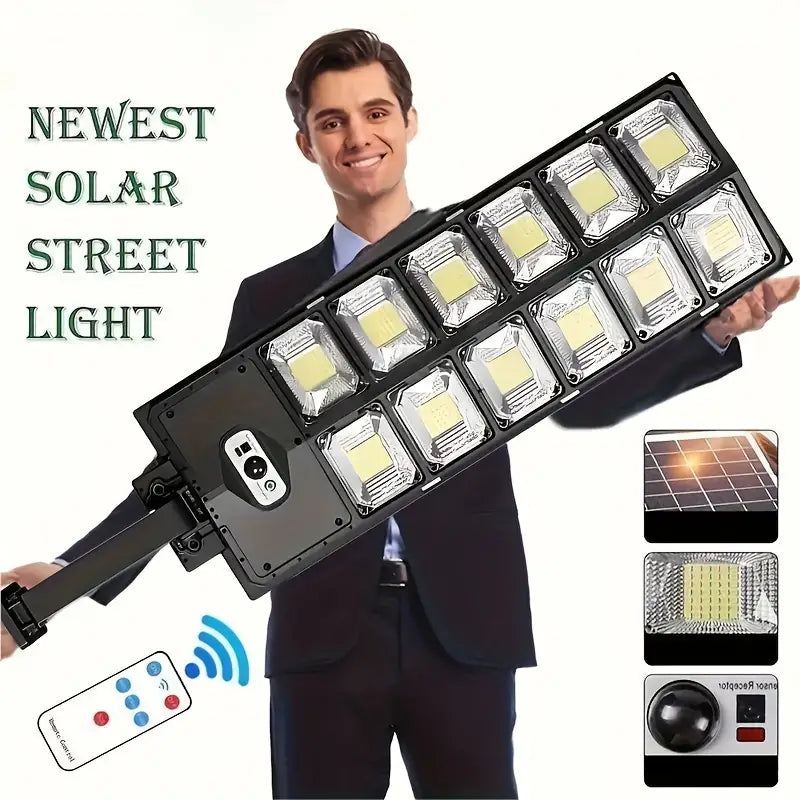 504-LED Ultra-Bright 6500K Solar Motion Sensor Street Light with Remote Control Buy Cheap Manchester Great Sale