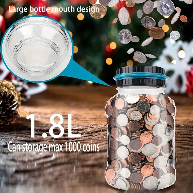 800+ Coin Capacity Digital Counting Money Jar Largest Supplier For Sale