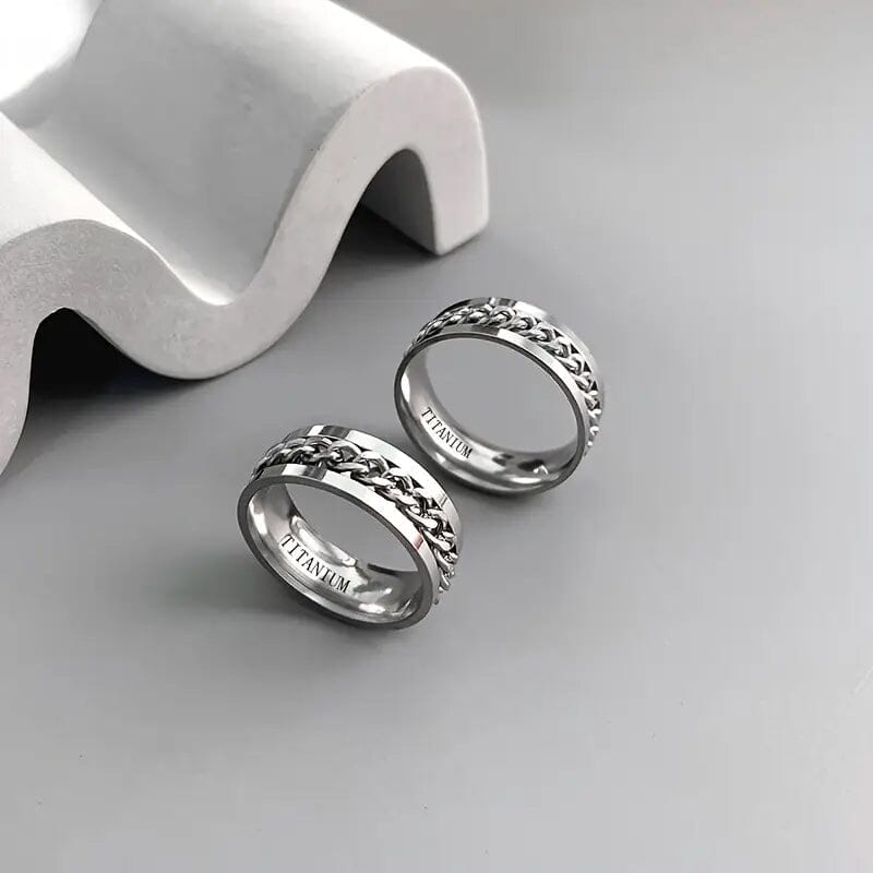 Men's 8mm Titanium Steel Ring Cheap Purchase