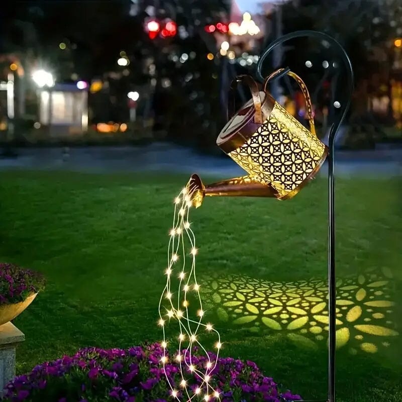 Solar LED Watering Can String Lights Clearance Buy