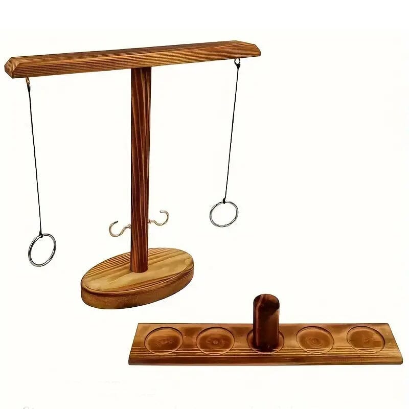 Ultimate Wooden Ring Toss Hook and Ring Indoor Combat Game Cheap Sale 2025