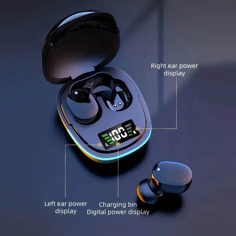 TWS V5.3 True Wireless Earbuds with RGB Charging Case Cheap Original