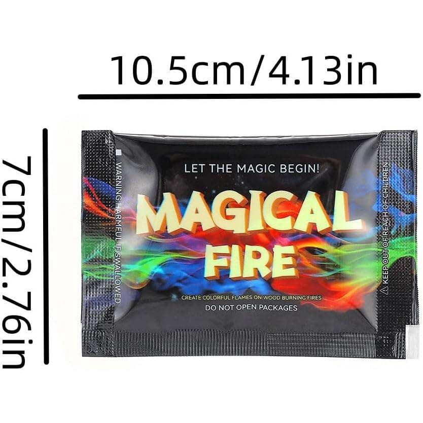 20-Pack: Magical Campfire Color Flames Color Changing Packs Clearance Ebay