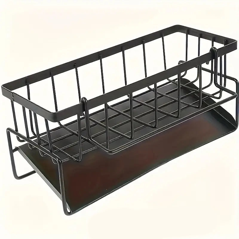 Kitchen Storage Rack - Multi-Functional Household Sink Organizer with Drain Basket Free Shipping With Credit Card