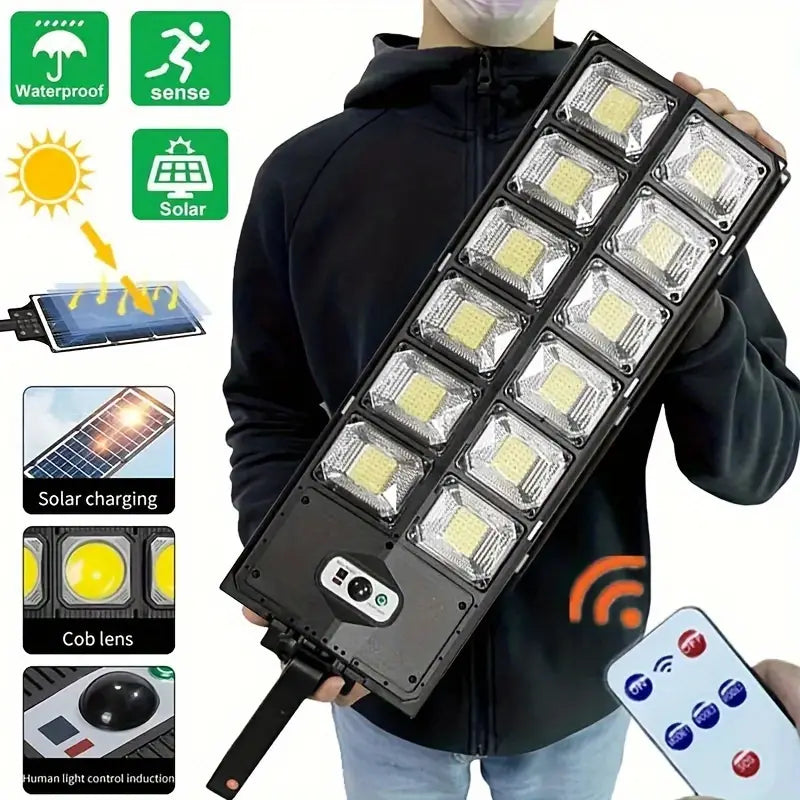 504-LED Ultra-Bright 6500K Solar Motion Sensor Street Light with Remote Control Buy Cheap Manchester Great Sale