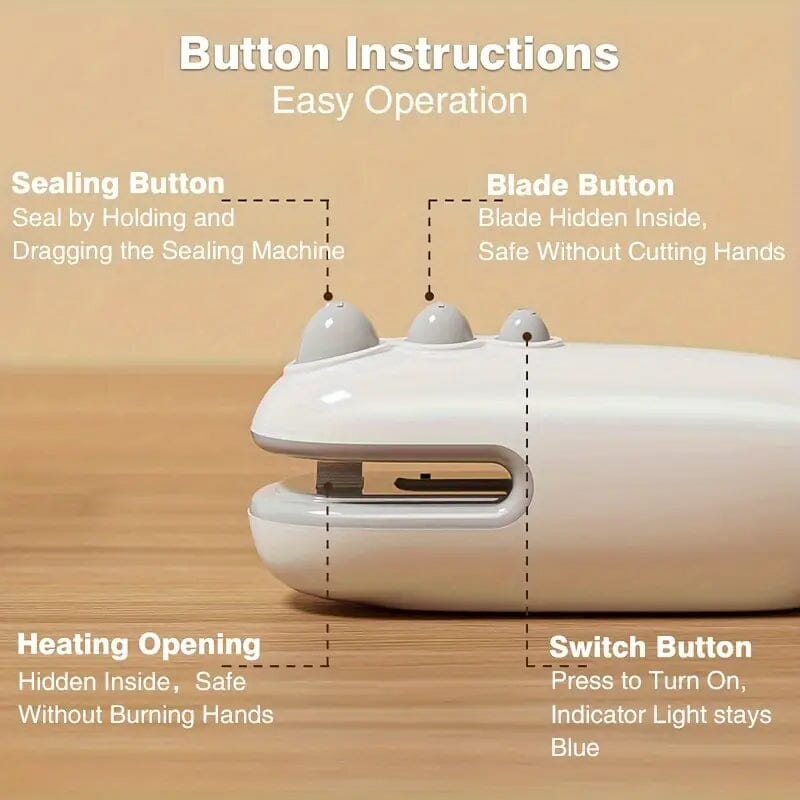 Mini Portable Sealer with Magnetic Suction Sale Outlet