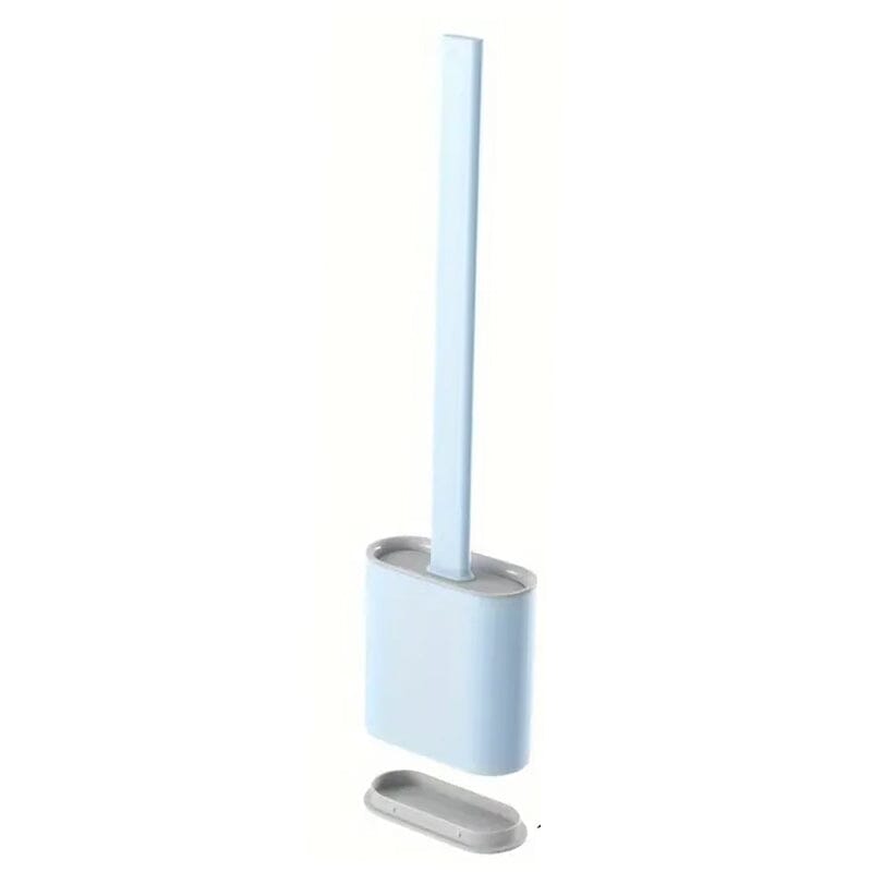 Silicone Toilet Brush with Long Holder Set Sale Recommend