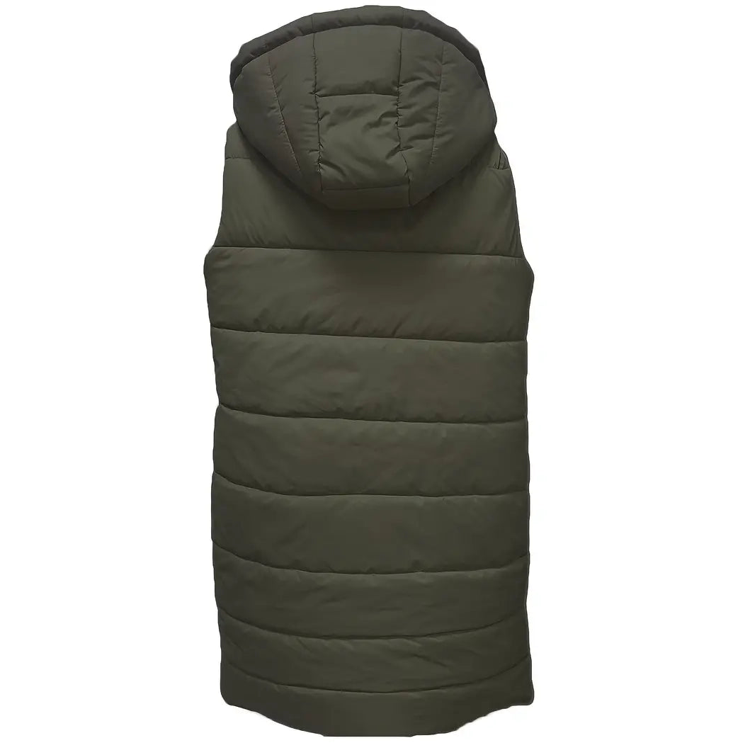 Casual Sleeveless Long Button Front Hooded Coat Outerwear Official Online