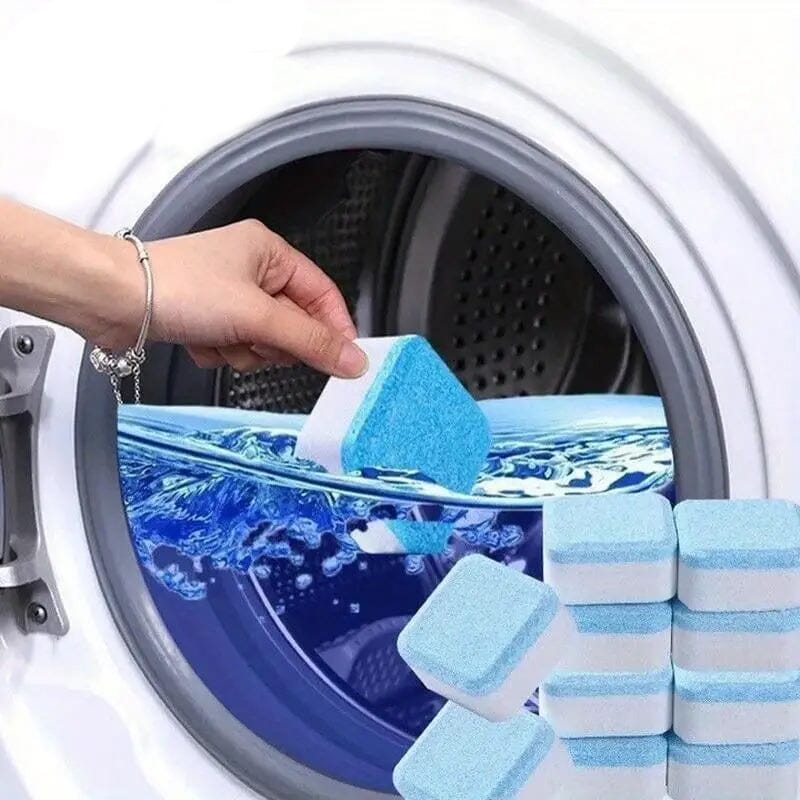 12-Pieces: Effervescent Washing Machine Cleaner Tablets Best Sale Cheap Online